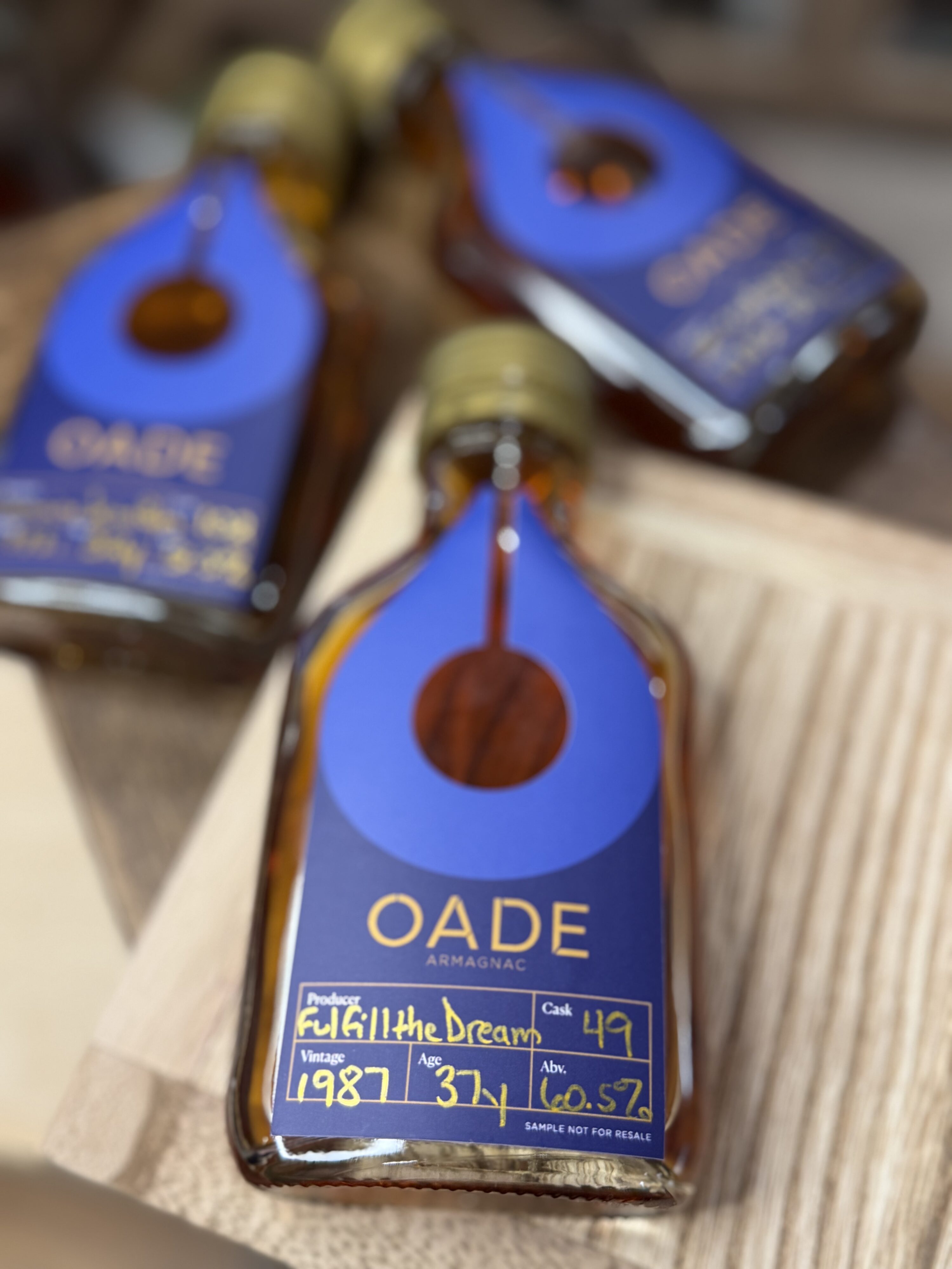 Oade — “Fulfill the Dream” Domaine du Cardinat 37 Year Armagnac (1987 Vintage) Review