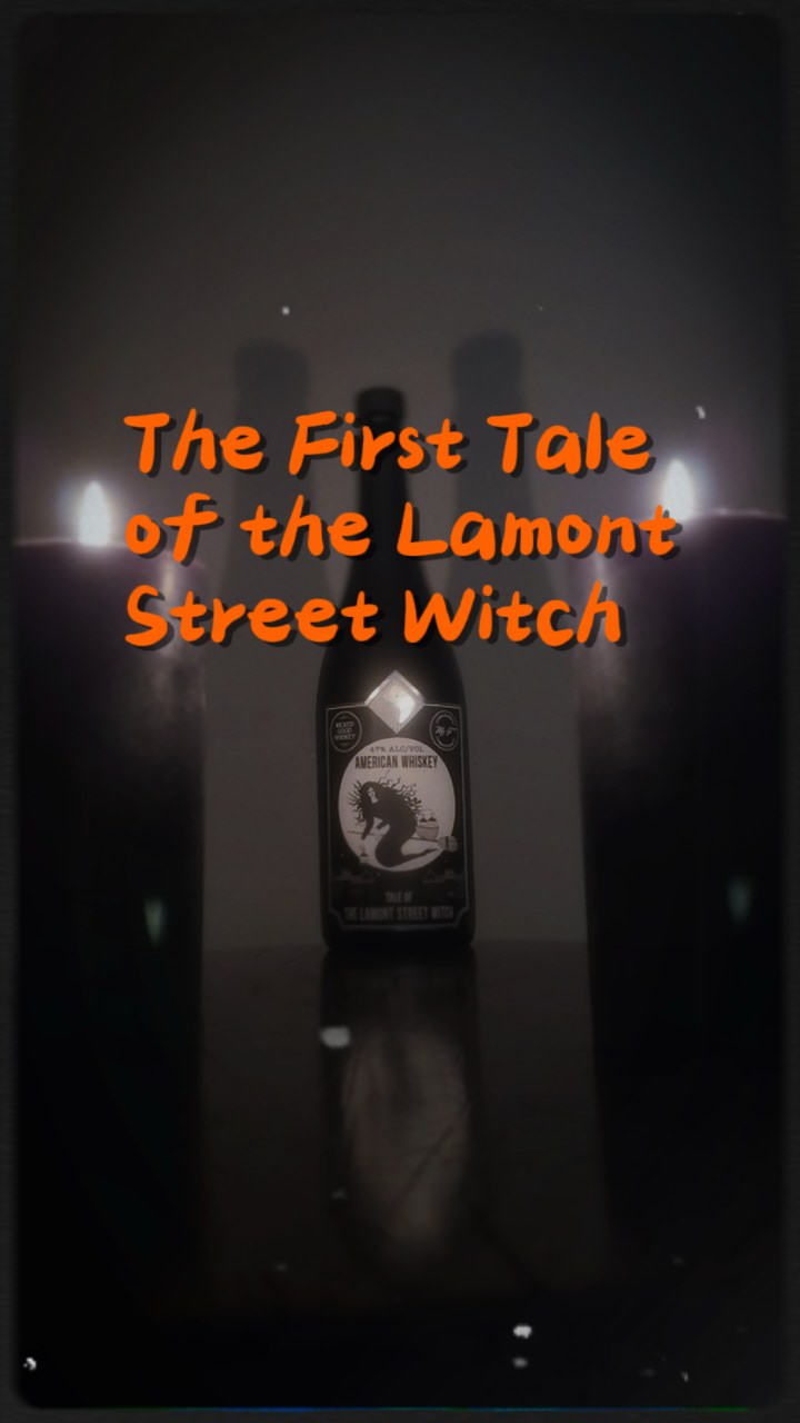 The First Tale of the Lamont Street Witch Short Story inspired by Mt. Pleasant Whiskey Club's whiskey bottle