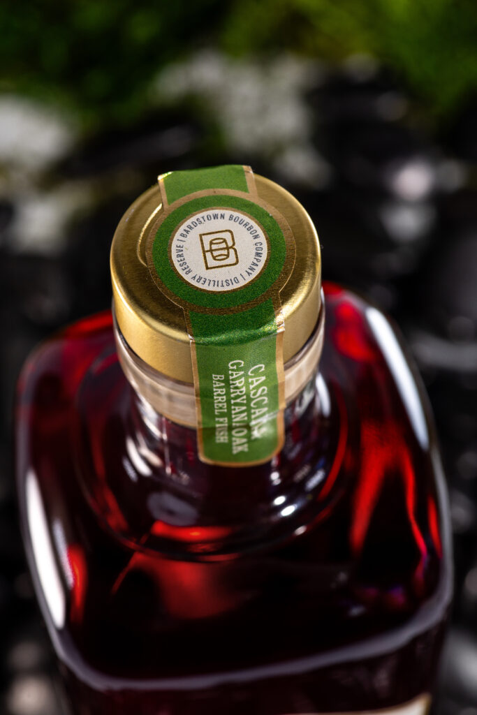 Bardstown Bourbon Company "Cascadia" Garryana Oak finished bourbon topper (Photo Credit: Lofted Spirits)