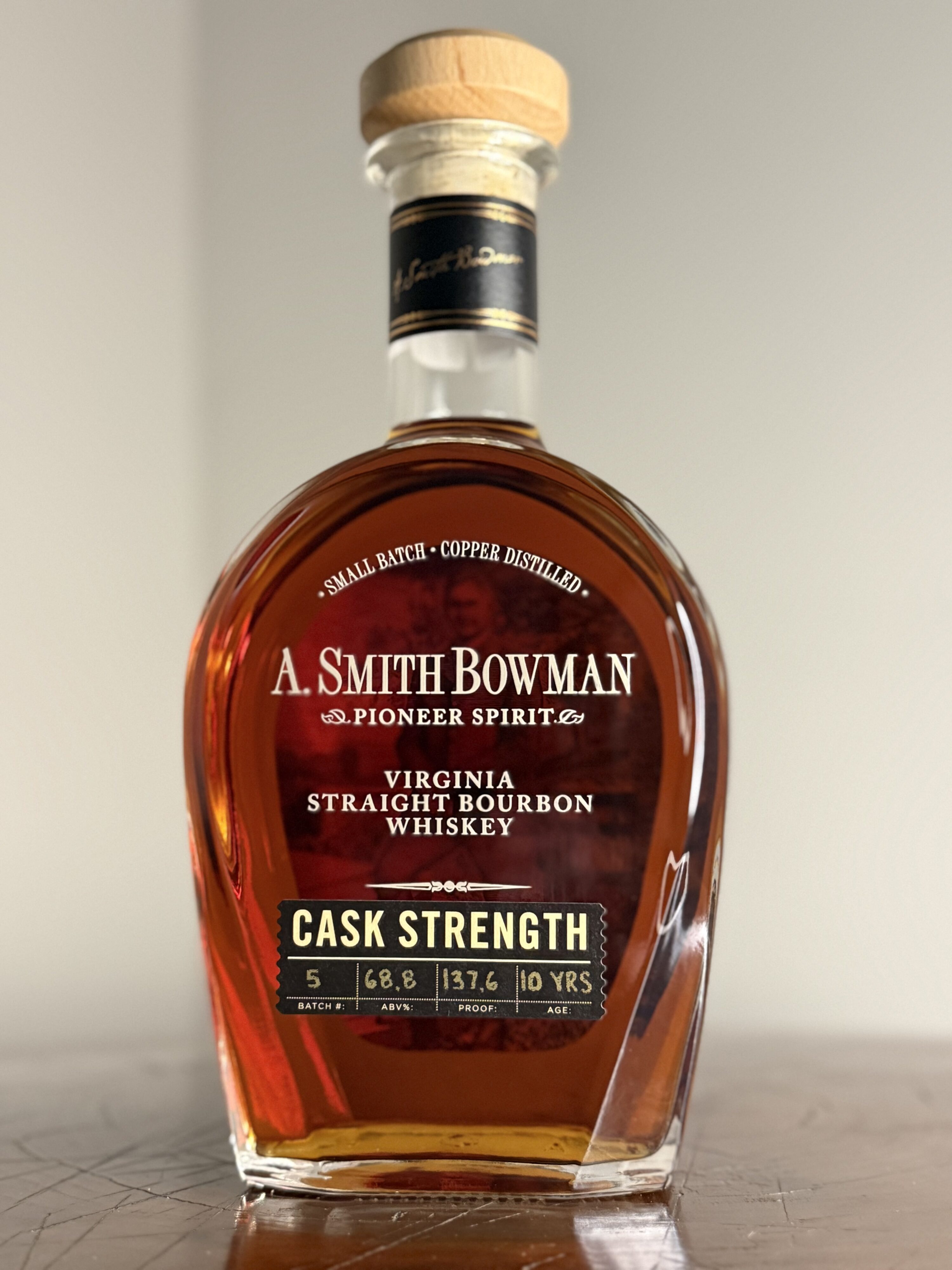 A. Smith Bowman – Cask Strength (Batch 5) Review