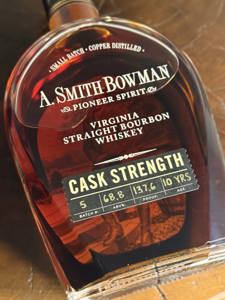 A. Smith Bowman Cask Strength Batch 5 close-up
