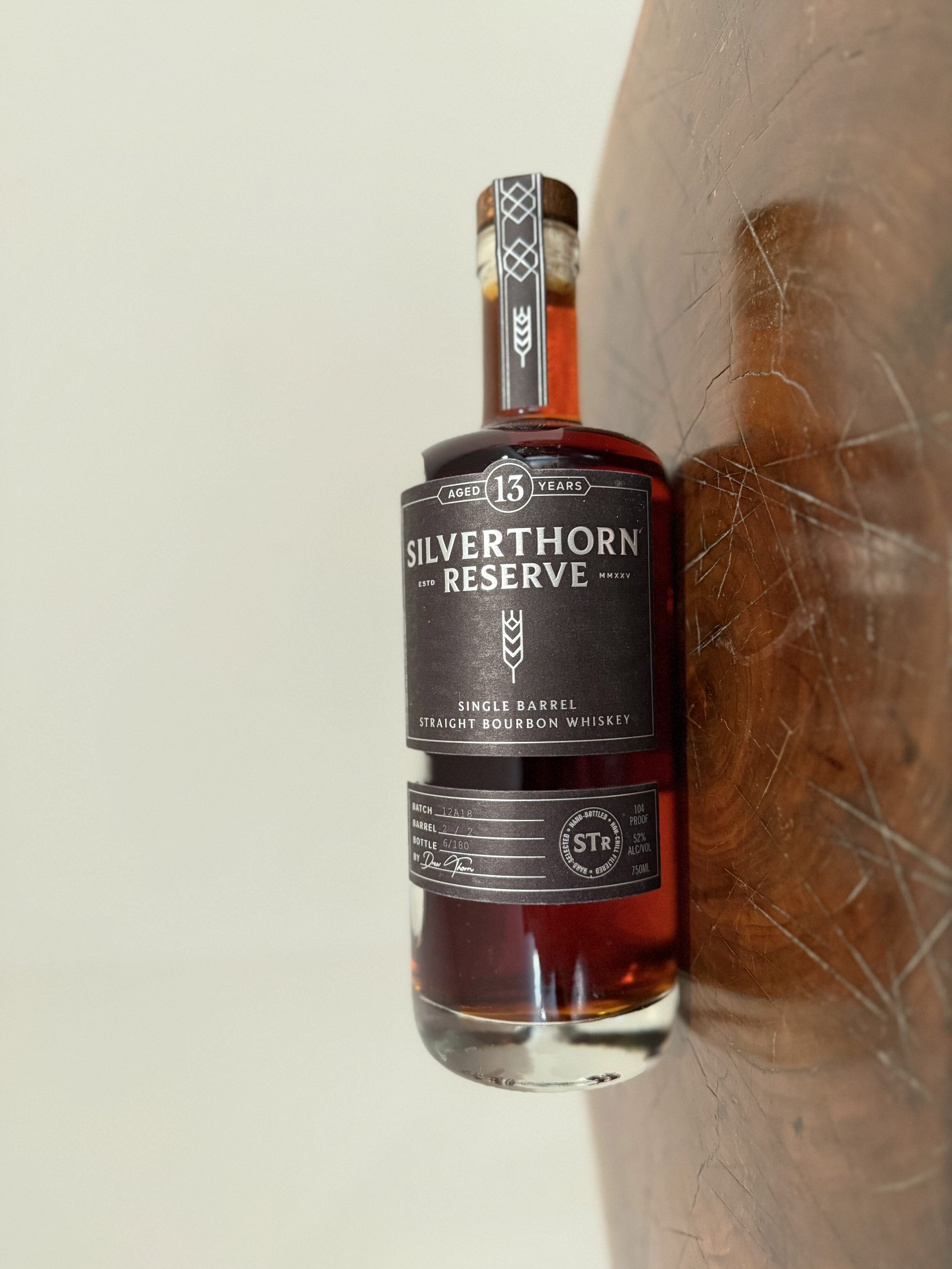 Silverthorn Reserve 13-Year Single Barrel suspended