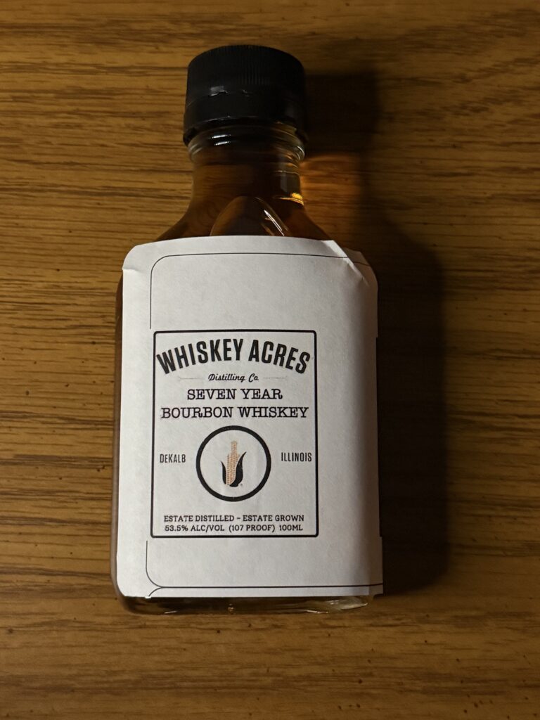 Whiskey Acres 7 Year Bourbon