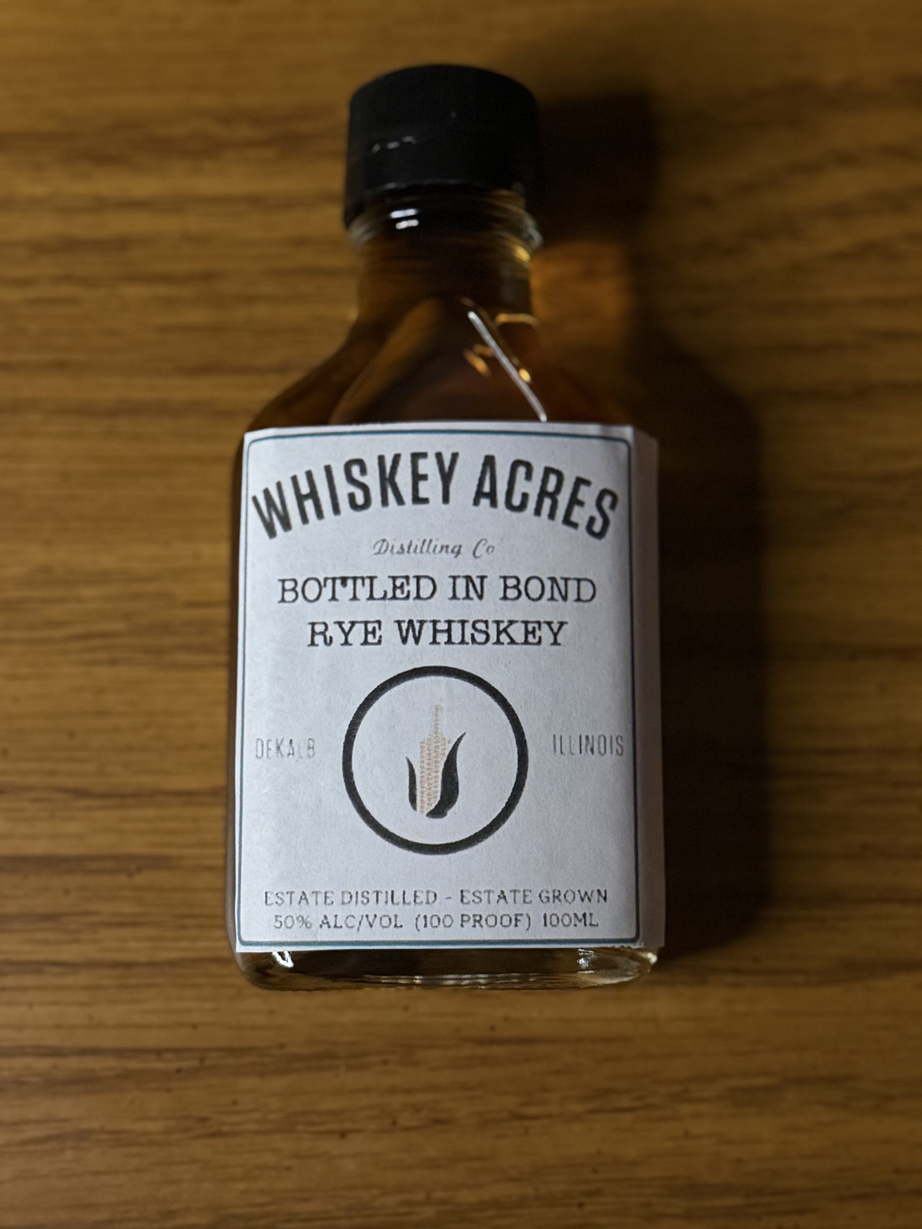Whiskey Acres – Bottled-in-Bond Rye Review