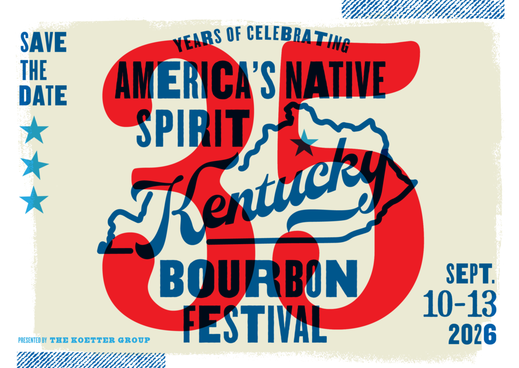 Kentucky Bourbon Festival 35th Anniversary flyer