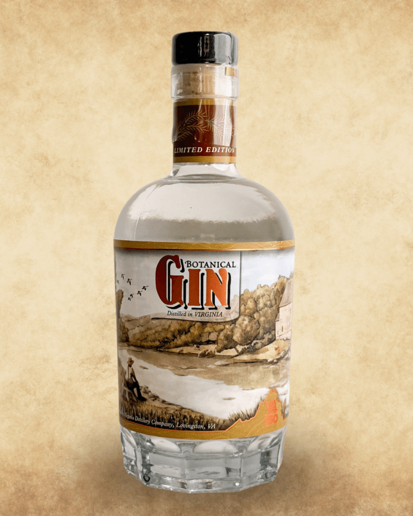 VA 250th Trio Gin bottle