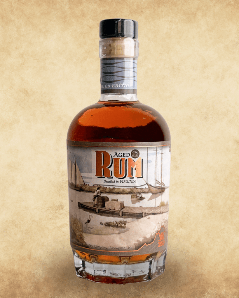 VA 250th Trio Rum bottle