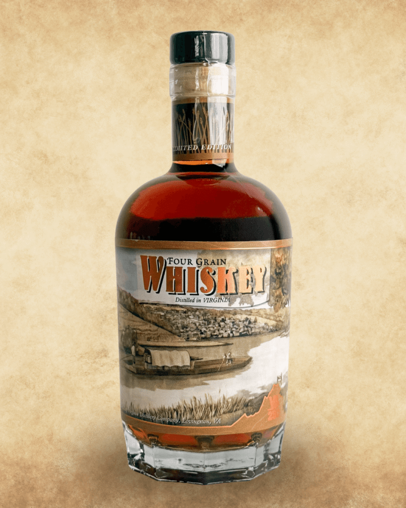 VA 250th Trio Whiskey bottle