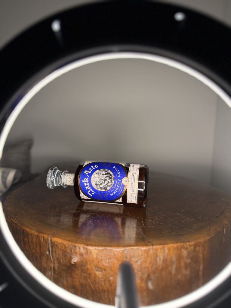 Dark Arts Blunt Blend Batch 3 as seen through ring light