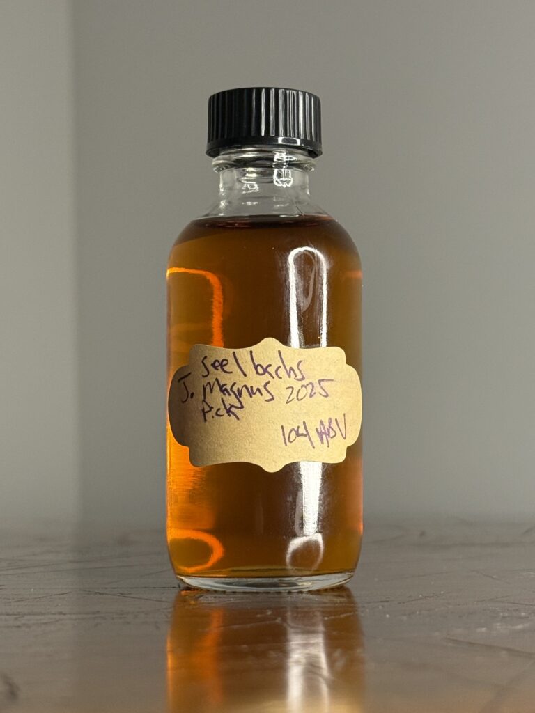 Joseph Magnus Seelbach's Single Barrel sample