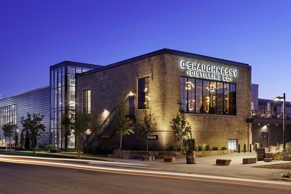 O'Shaughnessy Distilling Co Building (Photo Credit: Trip Advisor)