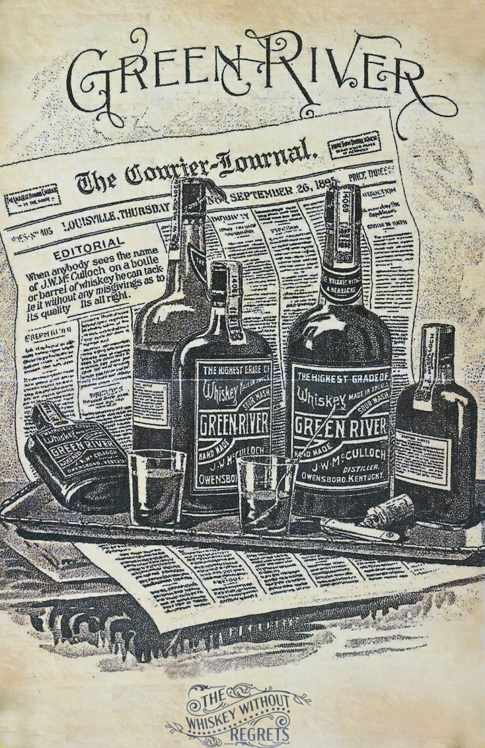 Green River historic ad