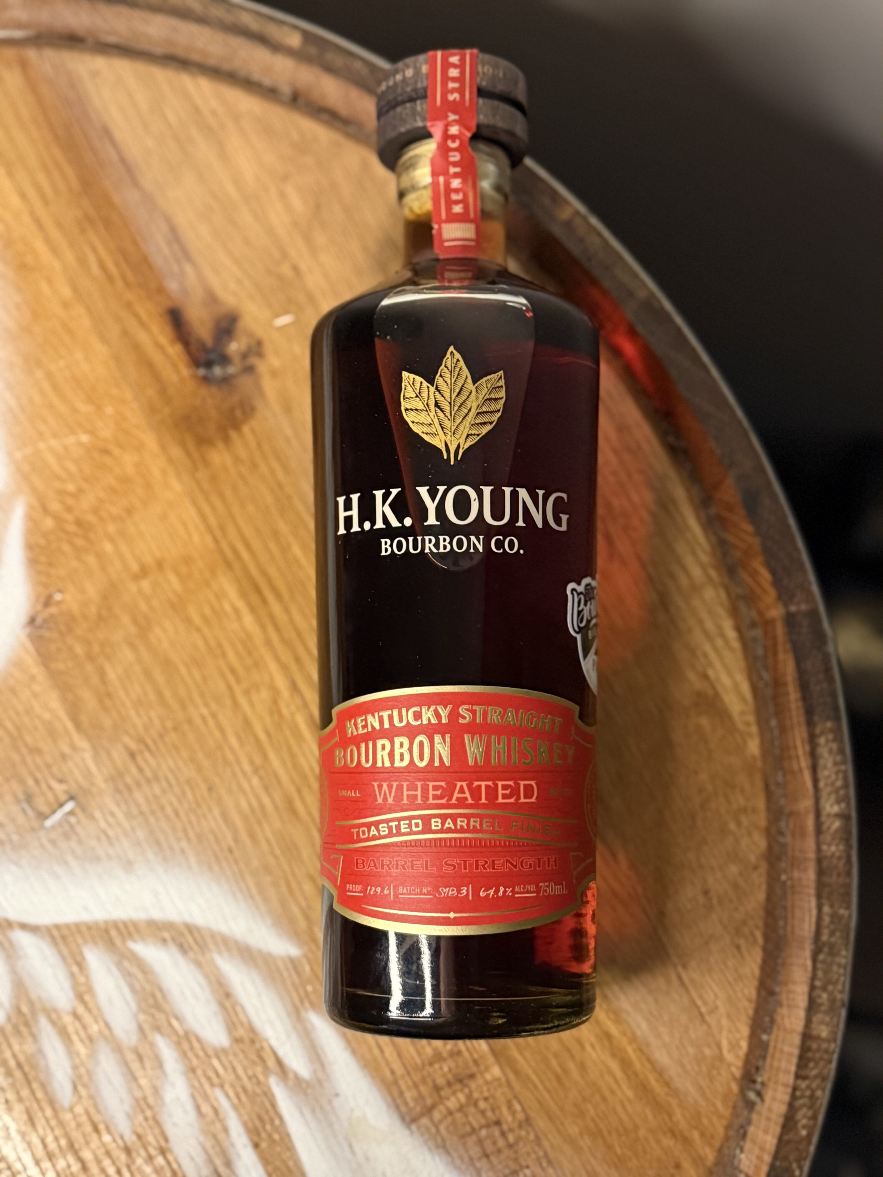 H.K. Young "The Bourbon Bishop x Bourbon Papi" Toasted Wheated Bourbon Single Barrel