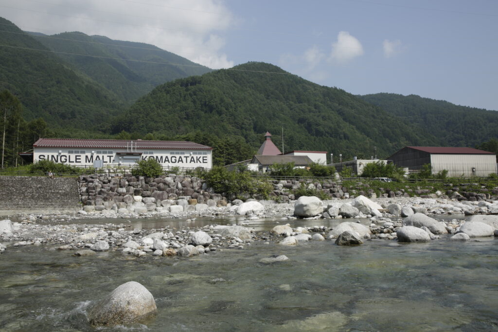 Komogatake Distillery was one of the Japanese distillers contributing to this blend