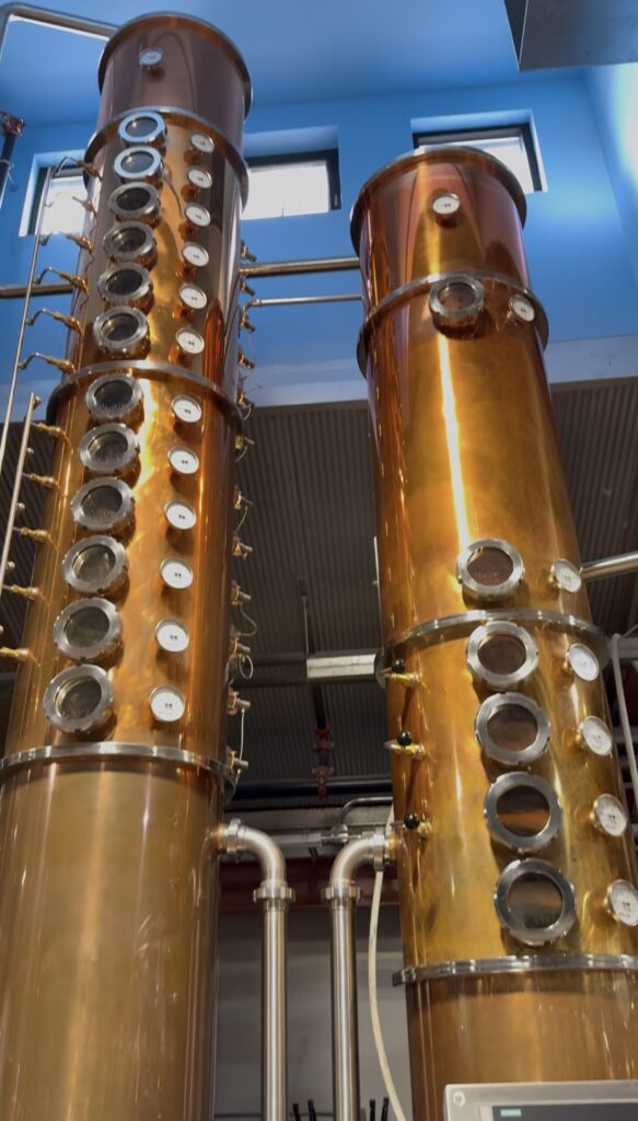 Litchfield distillery's hybrid column still