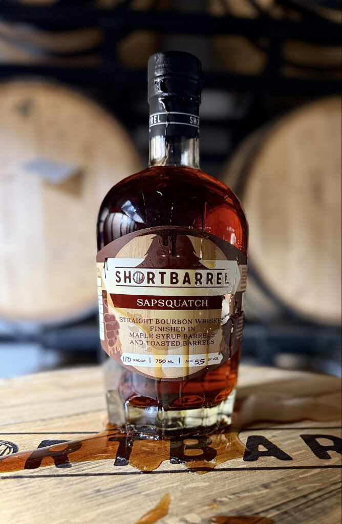 Shortbarrel Sapsquatch mqple finished bourbon