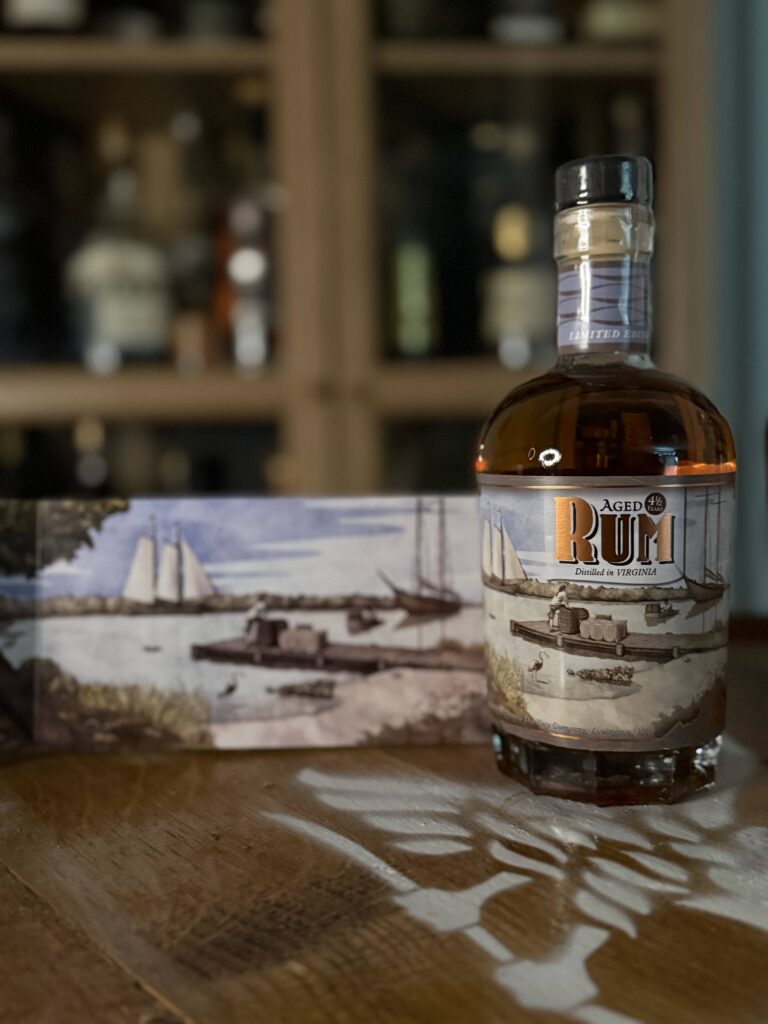 VA 250th Trio Rum with pullout artwork