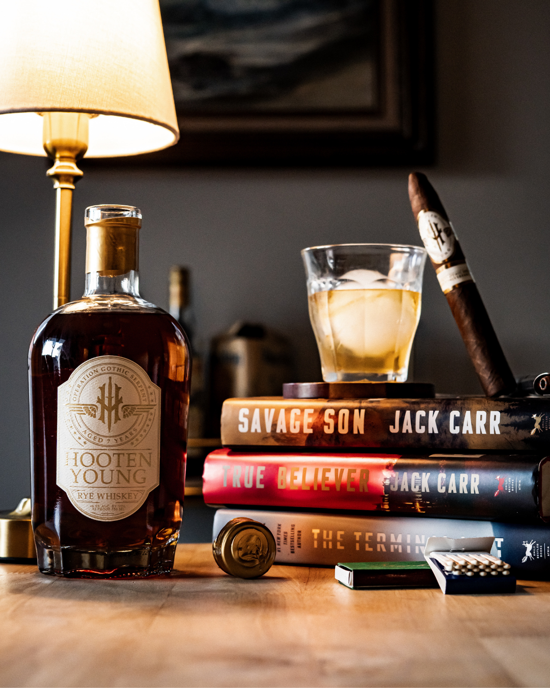 Hooten & Young — Gothic Serpent 7-Year Rye Whiskey + RTBA Cigar Pairing Review