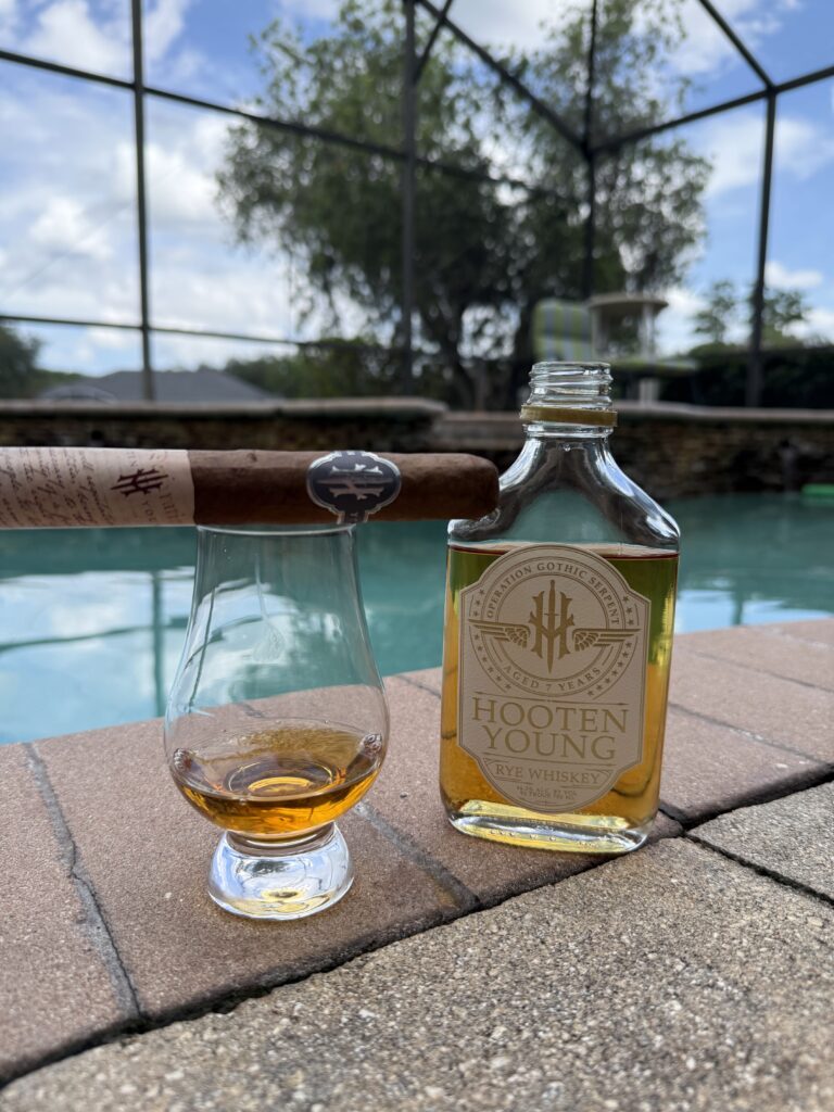 Hooten Young Gothic Serpent Rye by the pool