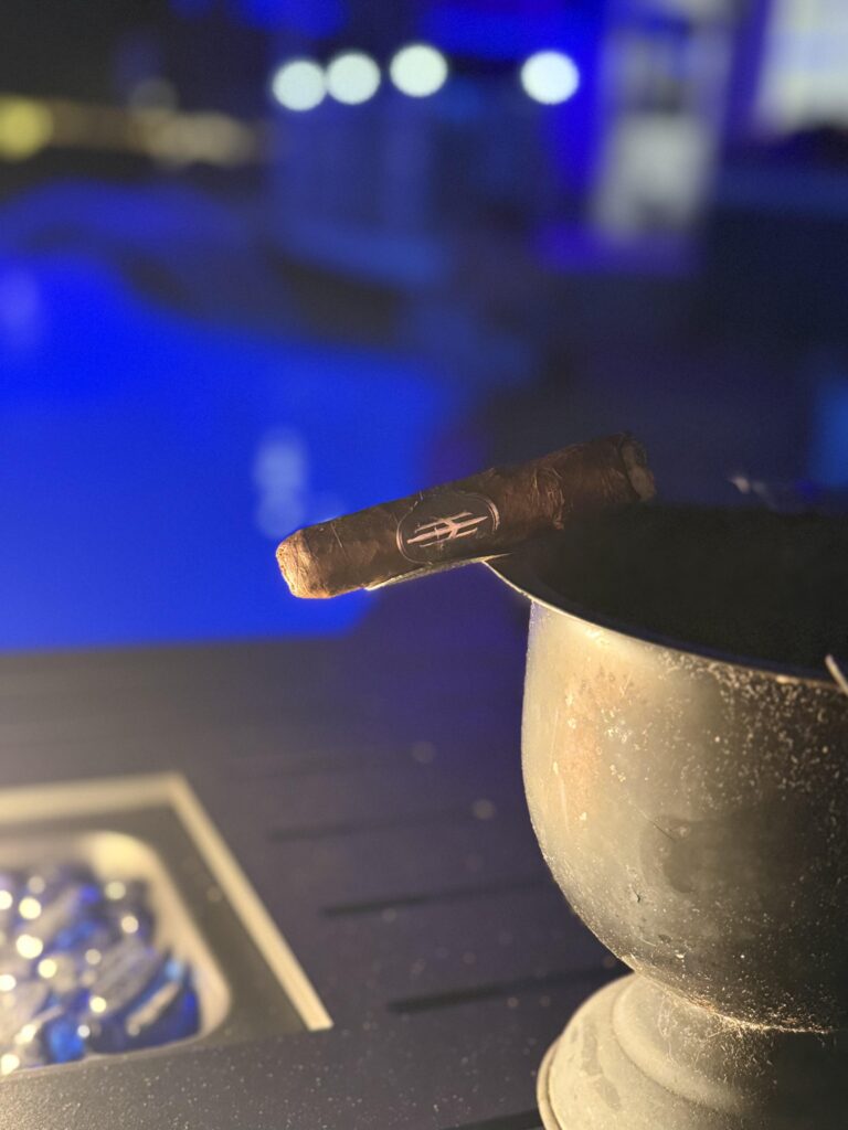 Hooten Young RTBA Cigar by fire
