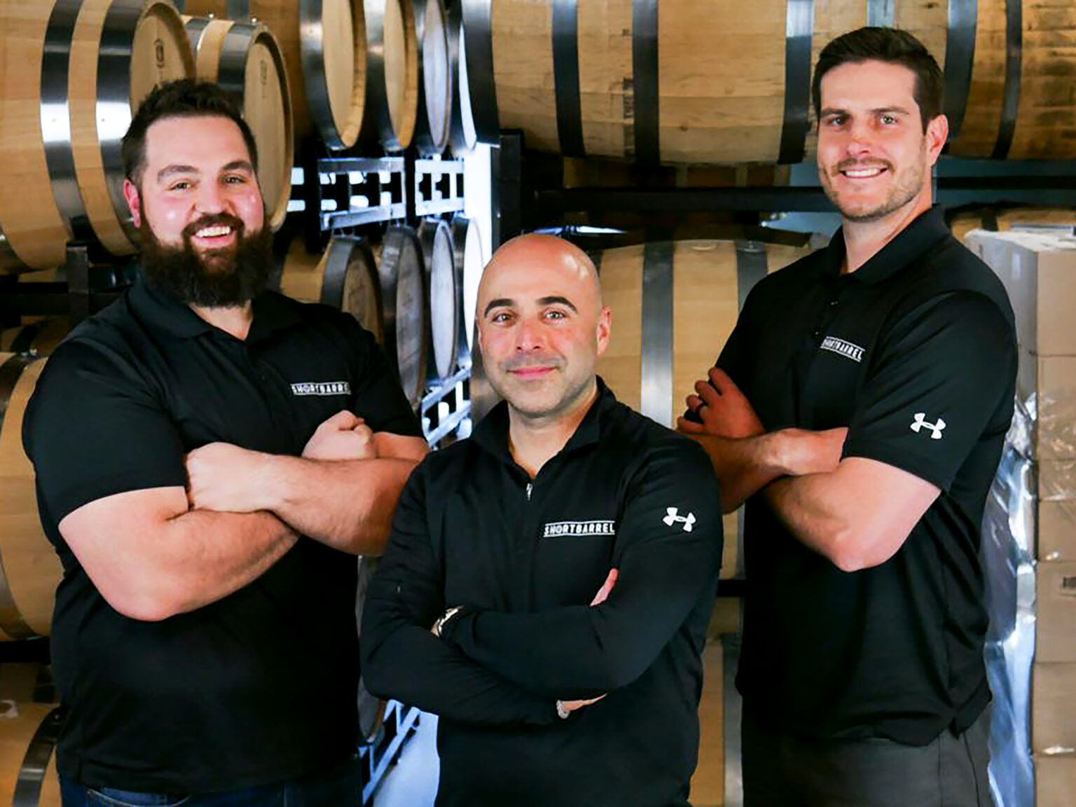 Shortbarrel founders (Left to Right: Clinton Dugan, Adam Dorfman, Patrick Lemmond)