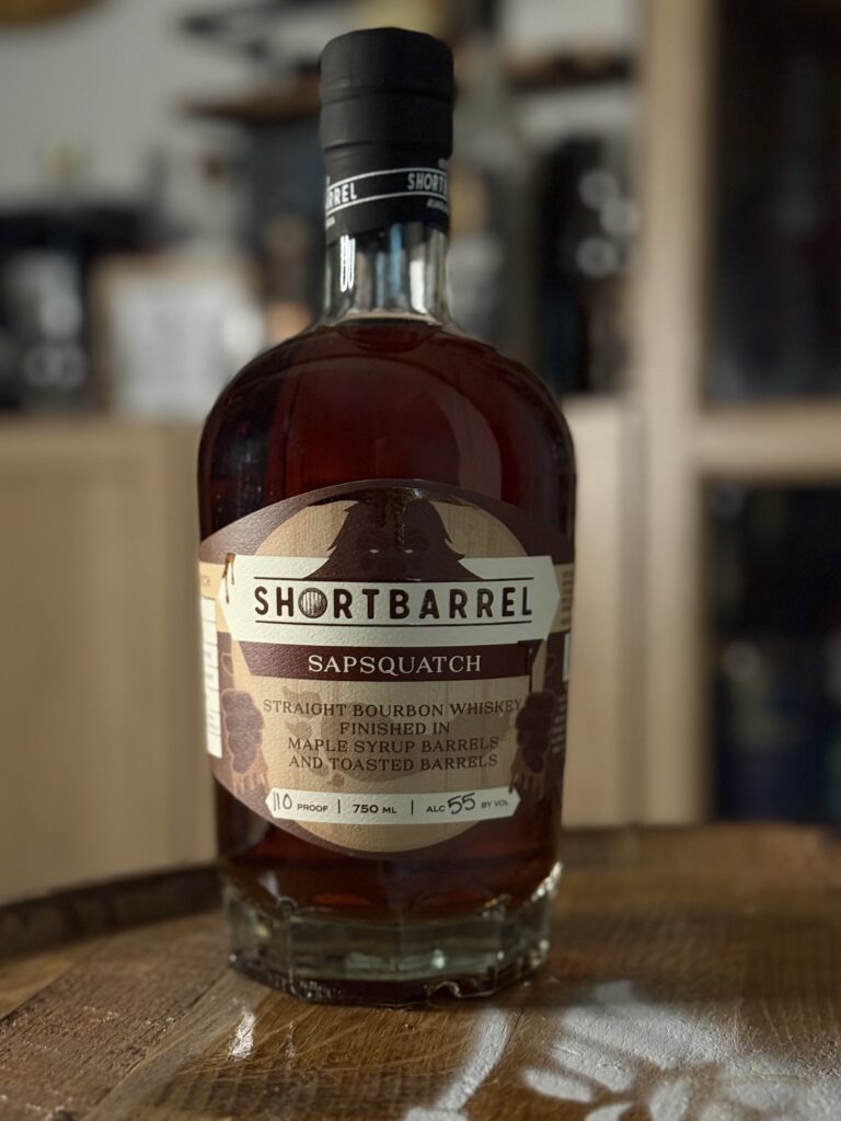 Shortbarrel Sapsquatch Maple-Finished Bourbon 2026 Release
