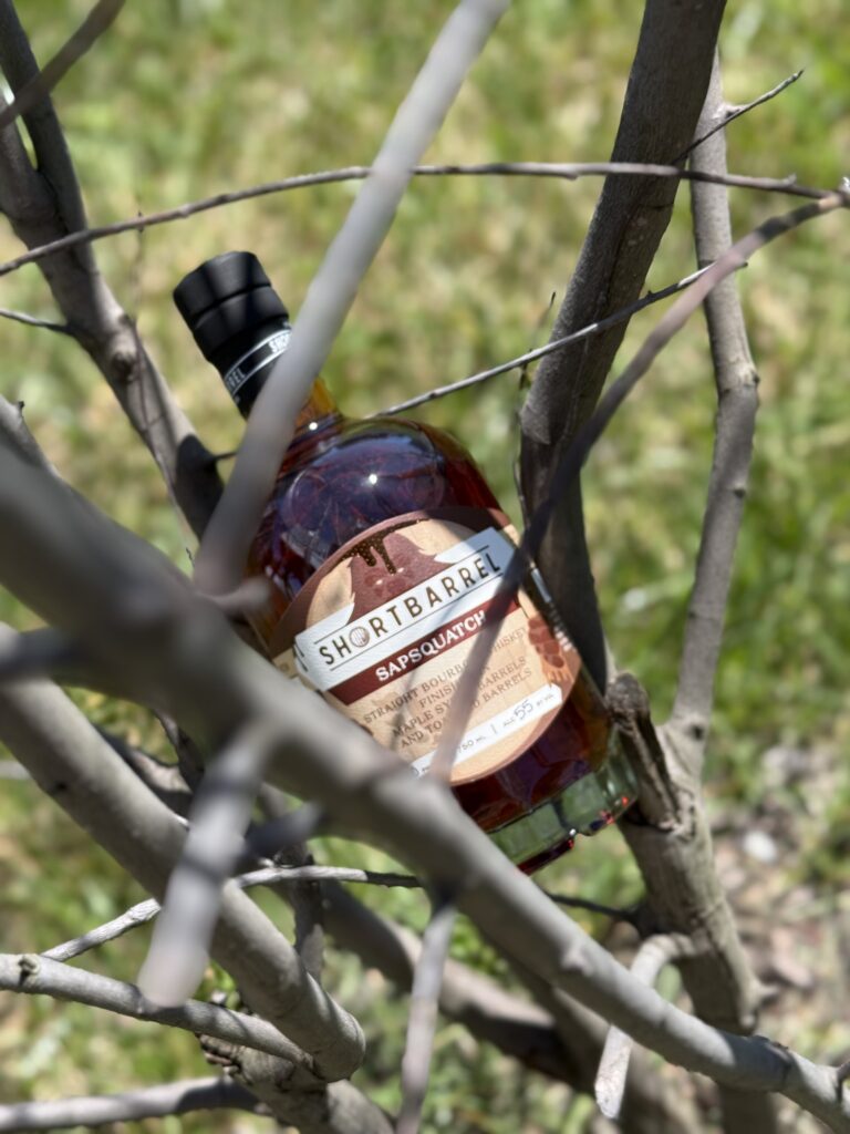 Shortbarrel Sapsquatch Maple-Finished Bourbon 2026 Release through branches