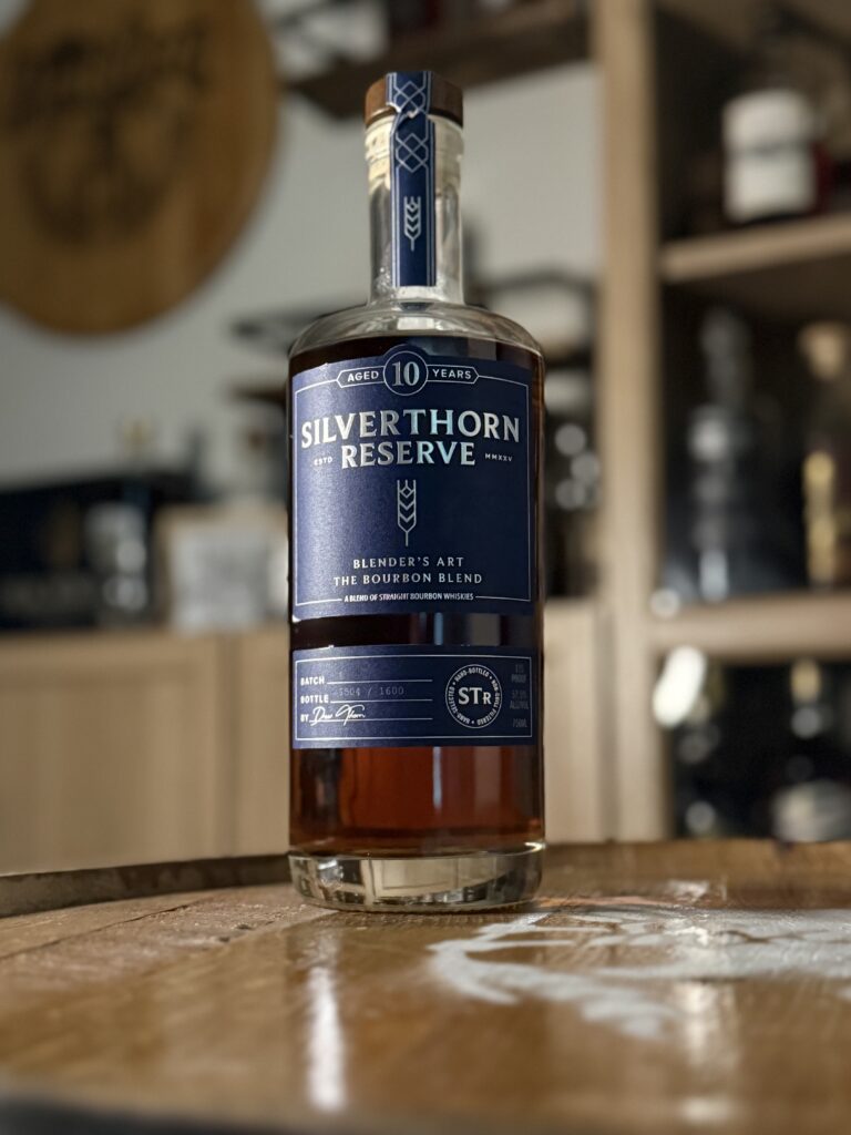 Silverthorn Reserve 10 Year High Malt Bourbon blend