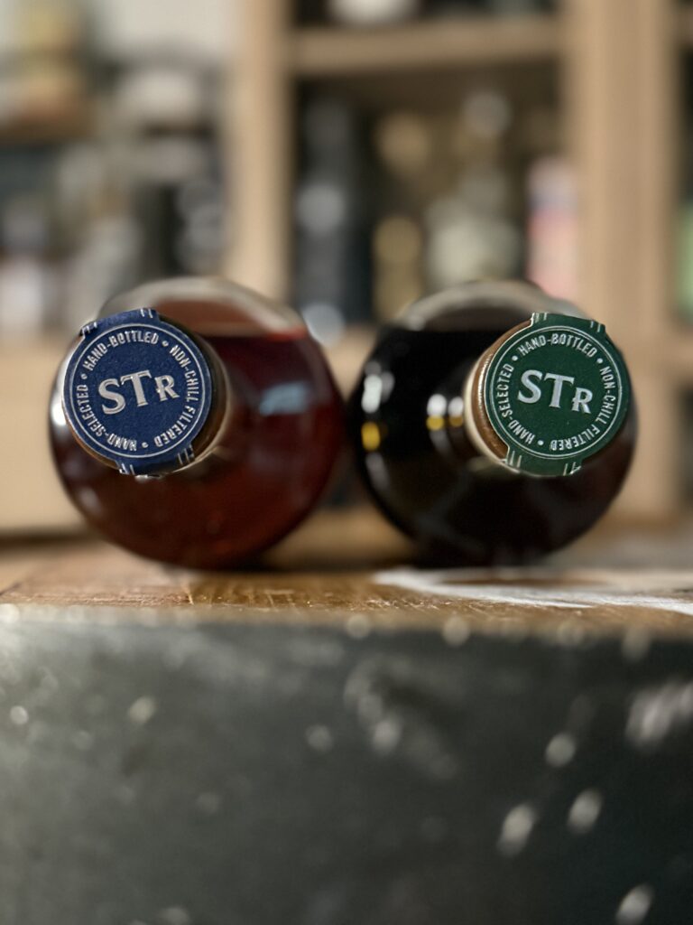 Silverthorn 10 Year Bourbon and Rye blend toppers