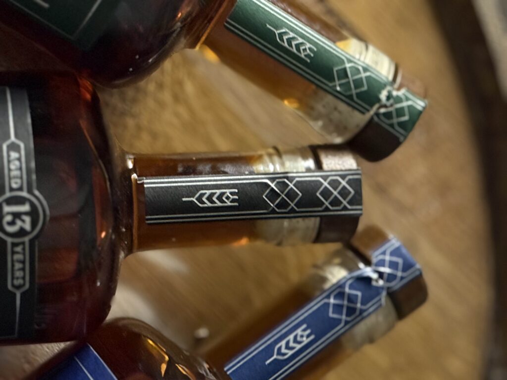 Silverthorn Reserve toppers (13 yr rye and 10 yr bourbon and rye blends)