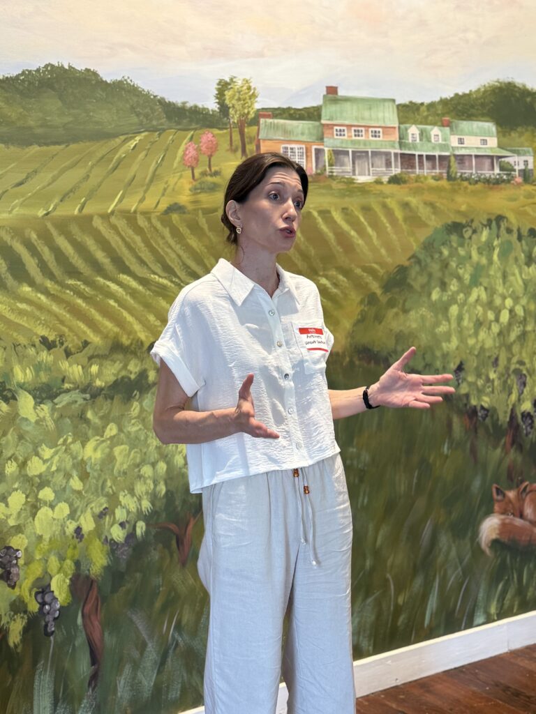 Antoinette Landragin, Sales & Brand Manager of Uncork Loudon Wine Initiative and Loudoun Wineries & Winegrowers Association (LWWA) speaks about the program