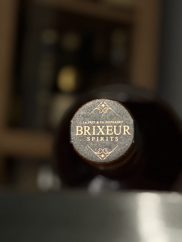 Brixeur Spirits Triple Wine Finished Bourbon topper
