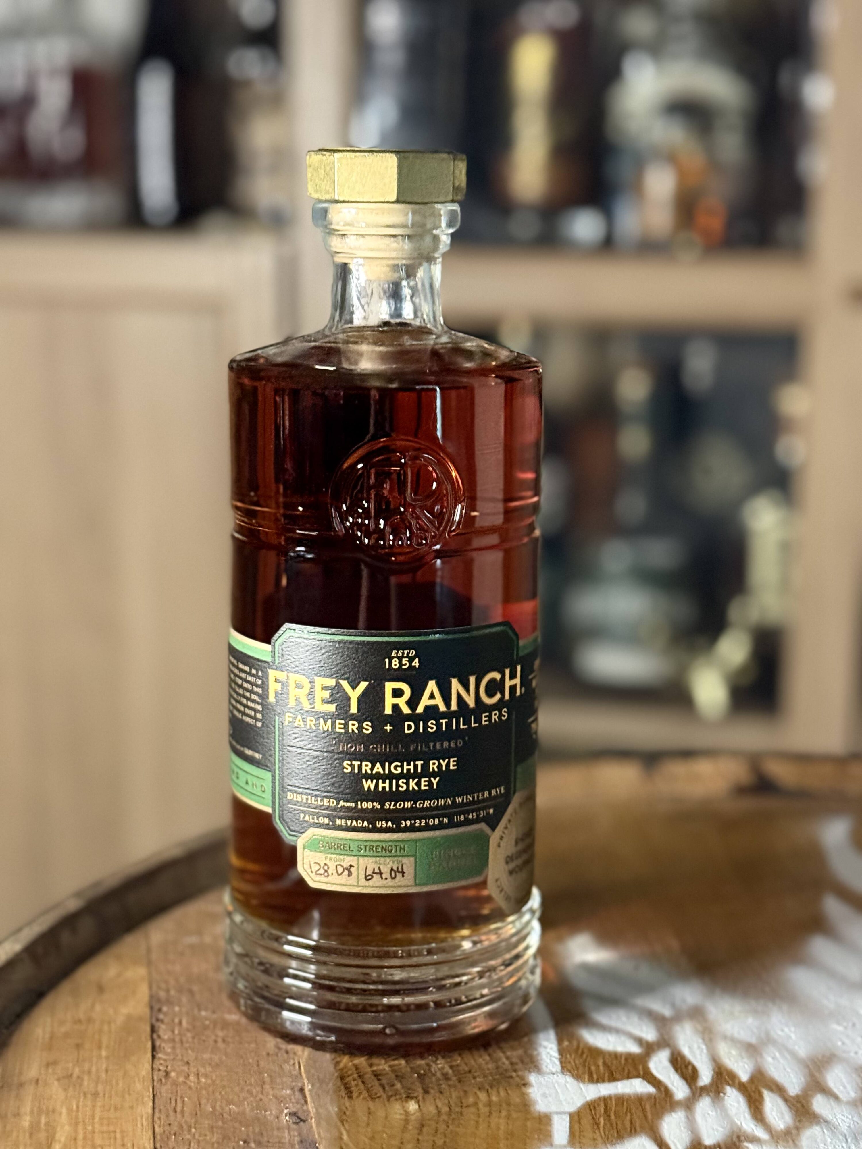 Frey Ranch — “Degenerate Wolfpack” Single Barrel Rye: Quintessential Barrel Proof Craft Rye