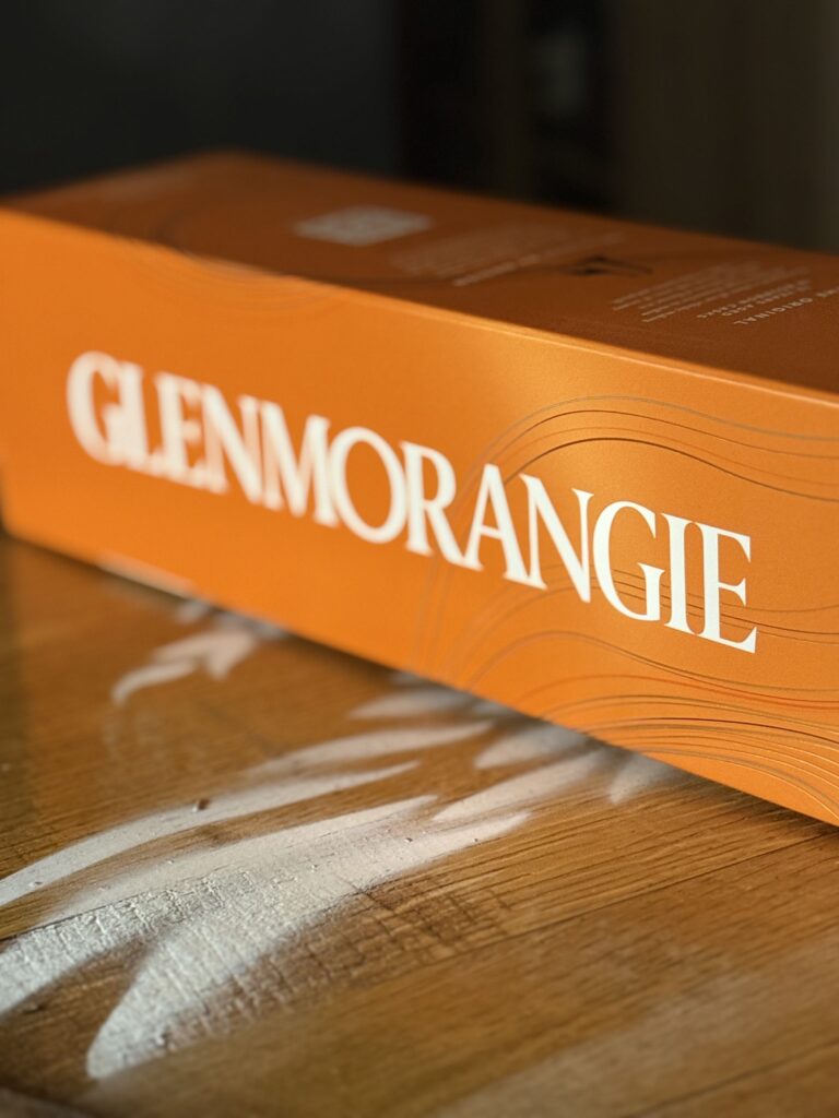 Glenmorangie "The Original" 12 Yr side of box