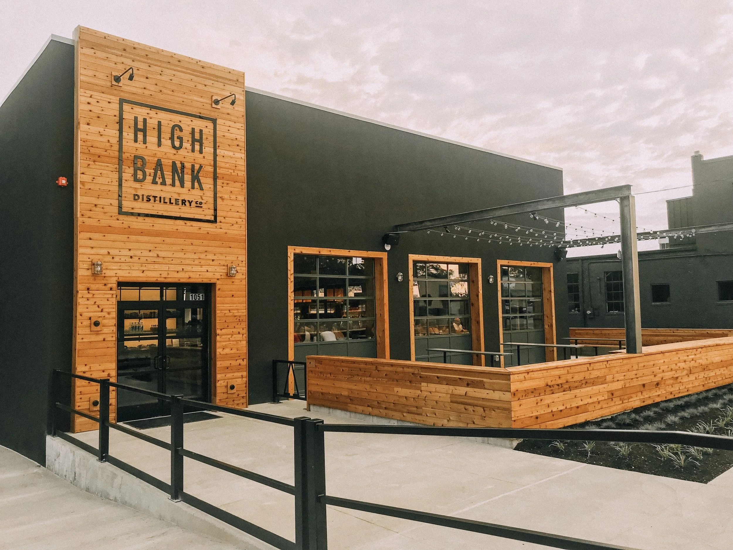 High Bank Distillery from front