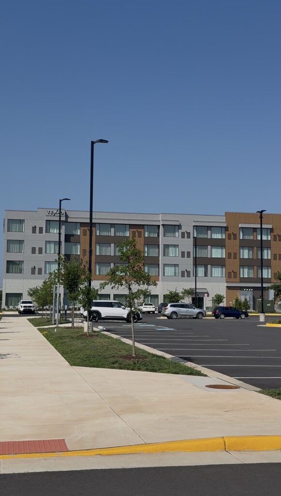 MurLarkey's new location sits on a campus complete with 2 Silos brewery, upscale restaurant Black Sheep, a wedding venue and a hotel Tempo (pictured above) which also hosts the new Repeal speakeasy