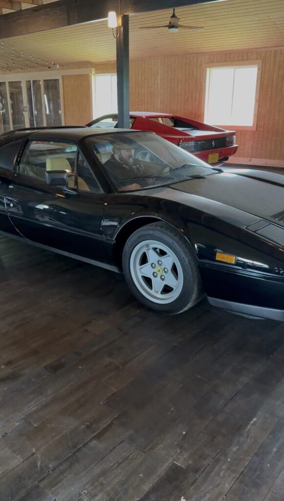 Jay said "you mind taking the '86 Ferrari to lunch'?