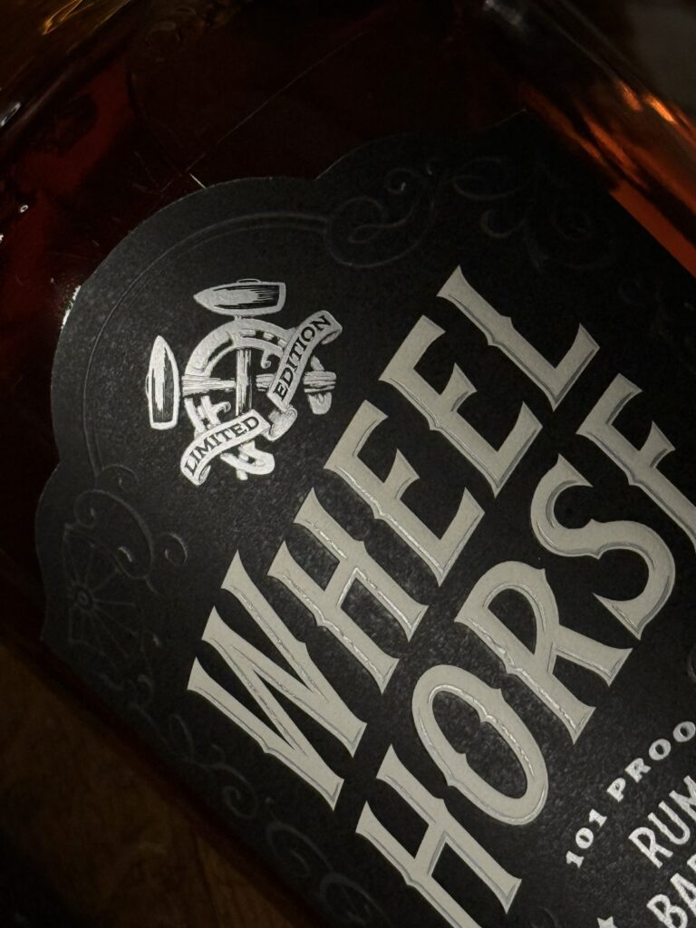 Only 1,800 bottles of Wheel Horse's new 2026 release, a Double Mash Rum Finished Whiskey were made