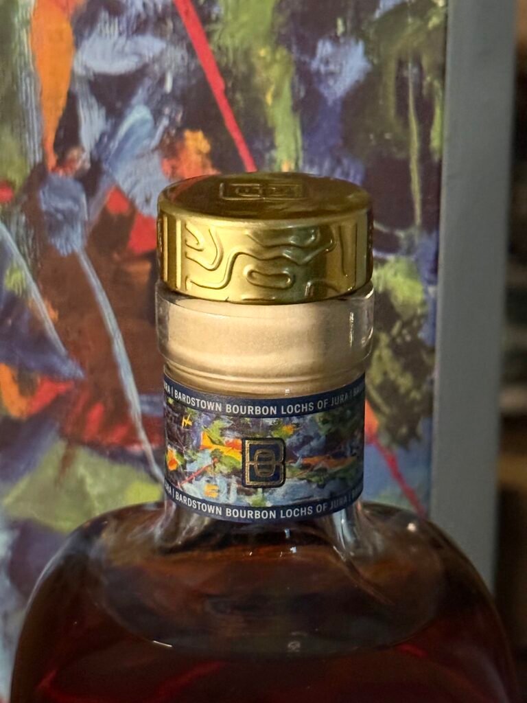 Bardstown Bourbon Company's Lochs of Jura top label