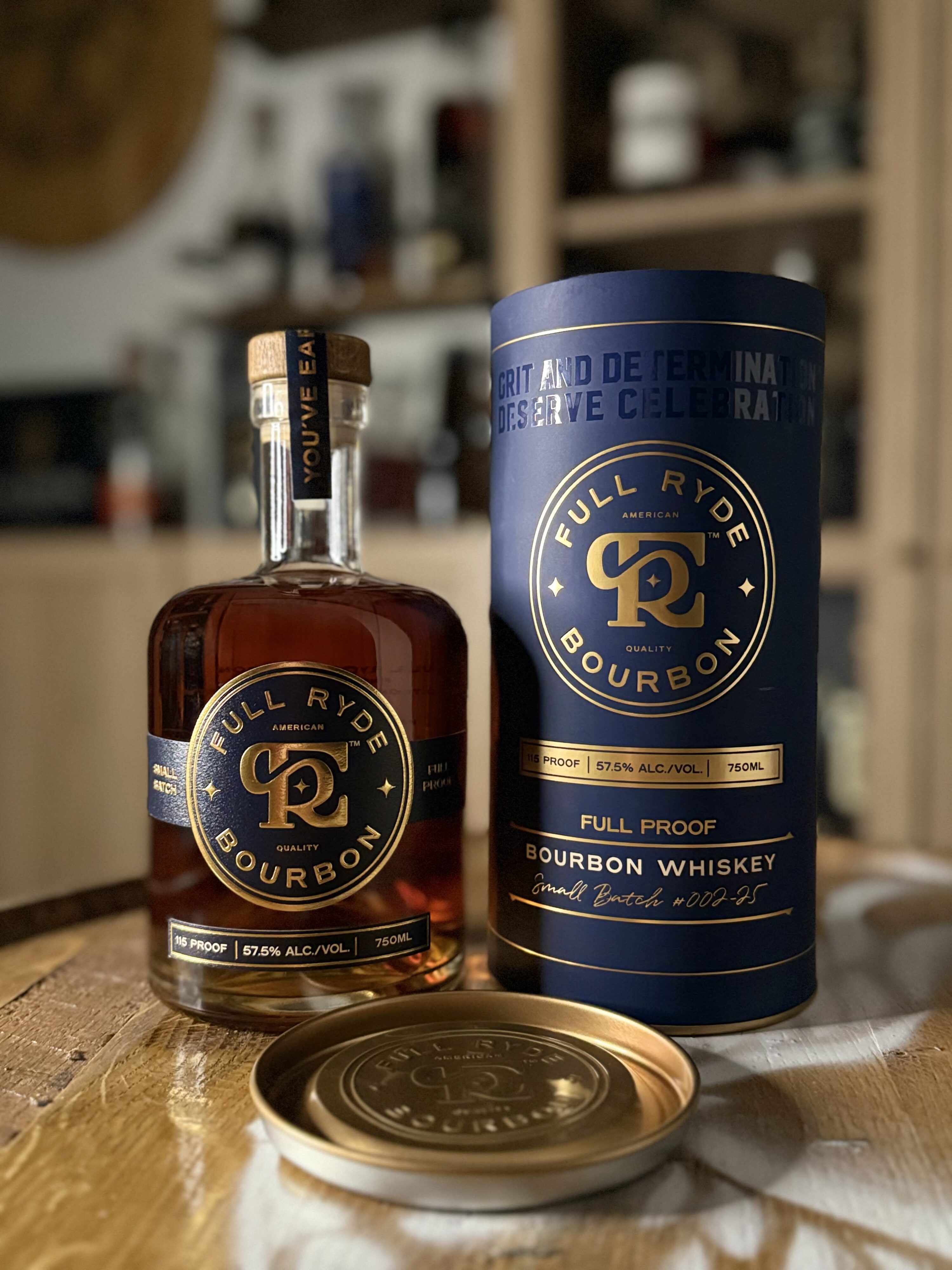 Full Ryde Bourbon Batch 2: A Bold Blend of 8-Year Indiana and 13-Year Kentucky Bourbon