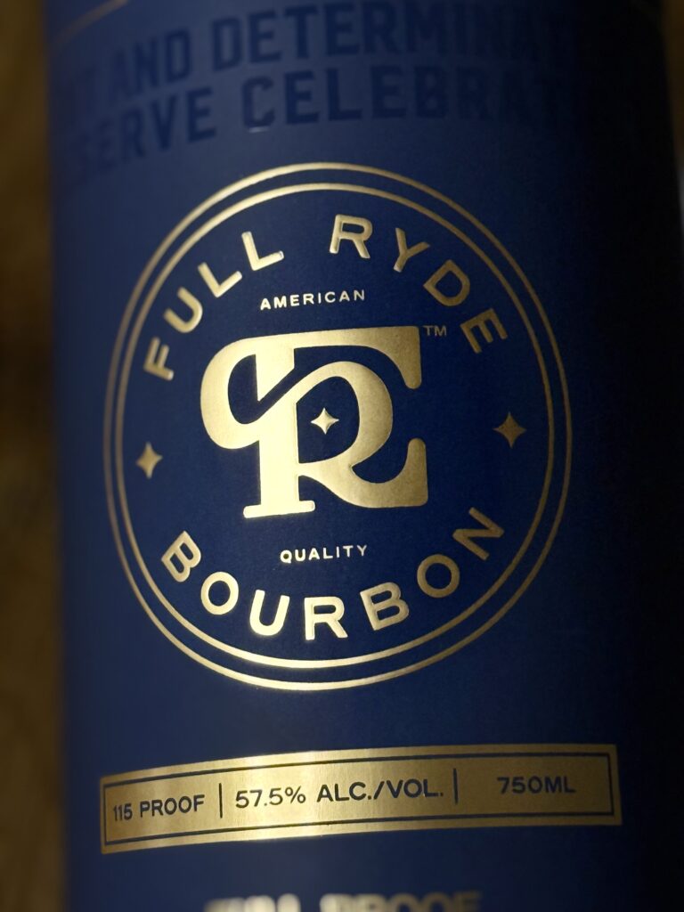 Full Ryde Bourbon Batch 2 tube close-up