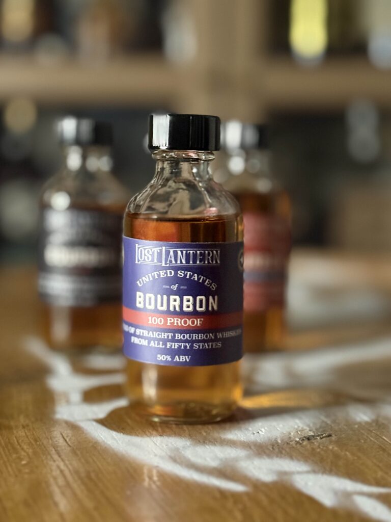 Lost Lantern United States of Bourbon 100 Proof sample
