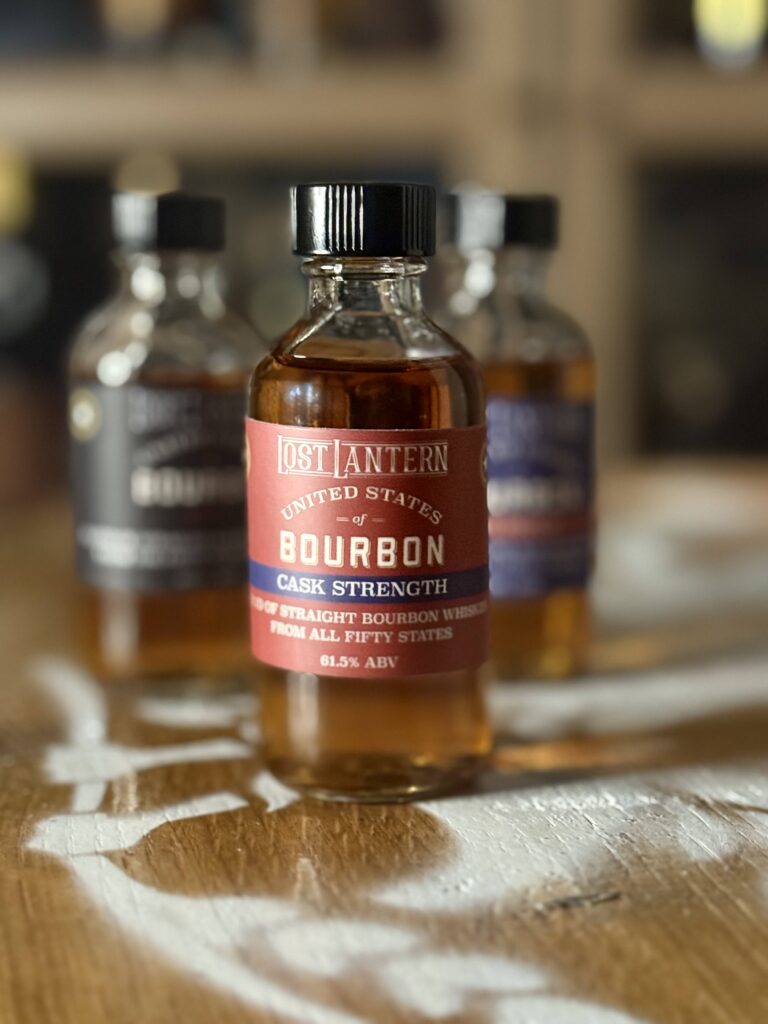 Lost Lantern United States of Bourbon cask strength sample