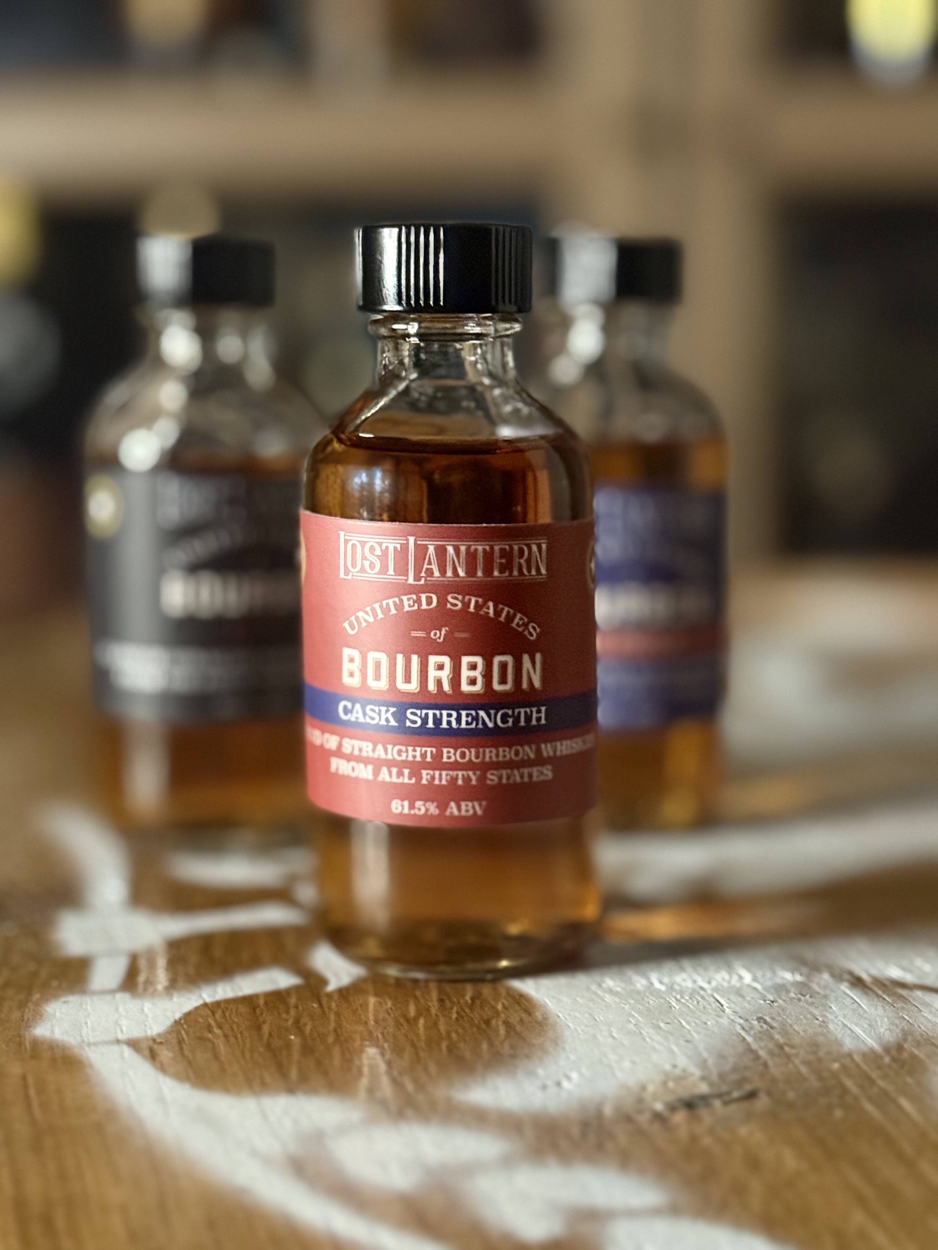 Lost Lantern United States of Bourbon cask strength sample