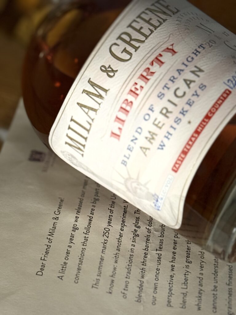 Milam & Greene's Liberty lies against letter from brand