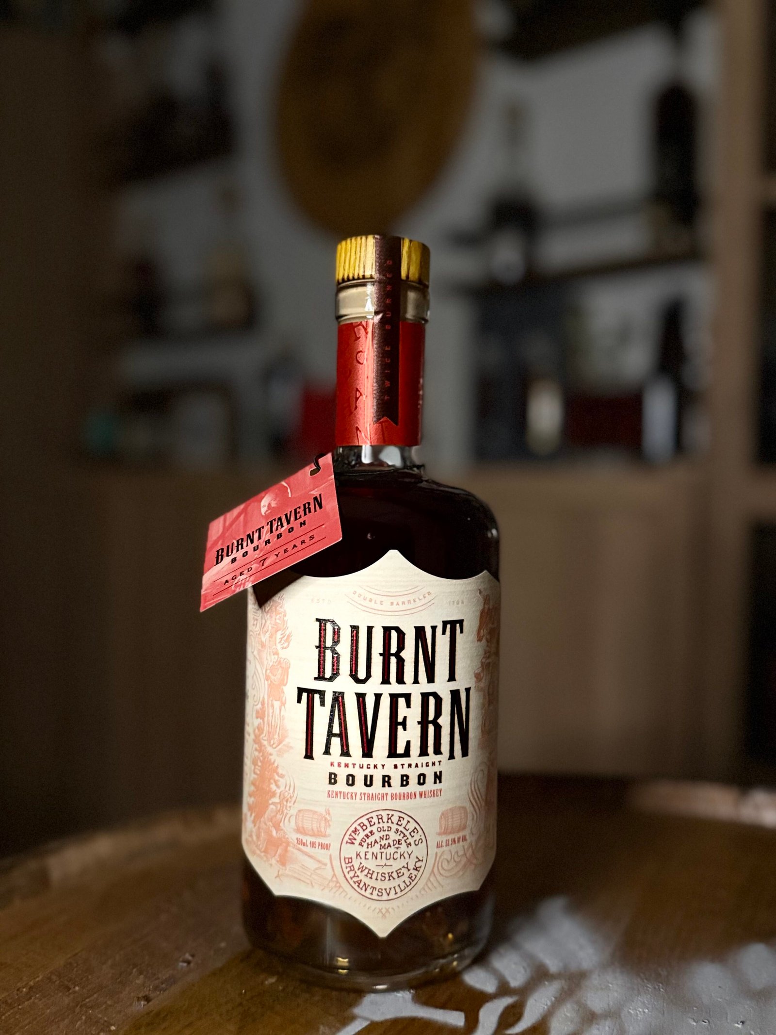 Burnt Tavern — Double Barreled Kentucky Bourbon: Smoky, Rich & BBQ-Forward