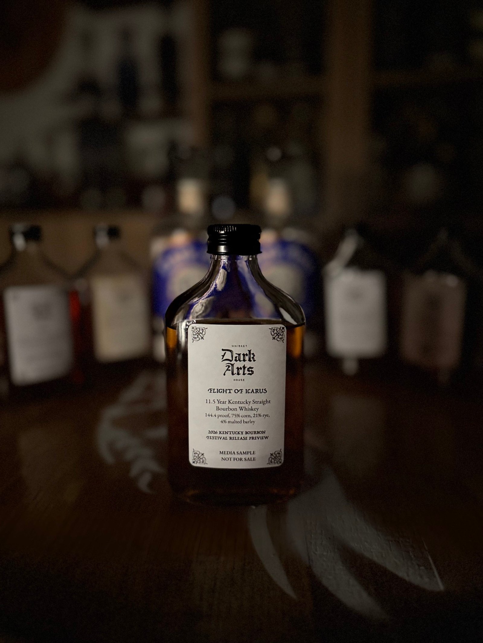Dark Arts — Flight of Icarus 11.5-Year Hazmat Bourbon: Classic Kentucky Bourbon at Full Throttle