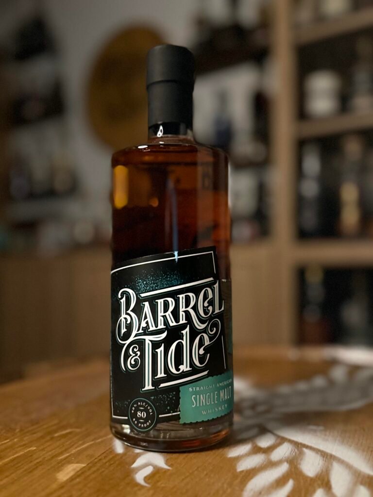 Close-up of Pilot House's newer, older, and redesigned Barrel & Tide