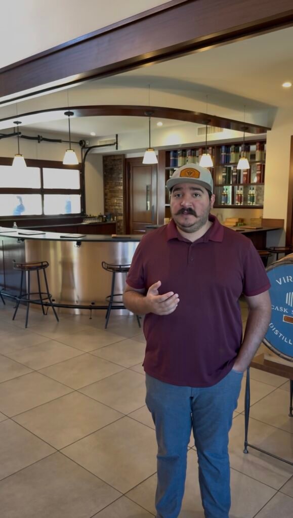 Head of Guest Experience Raul Gonzalez explains VDC's tasting room, SKUs and the exclusive bottle club