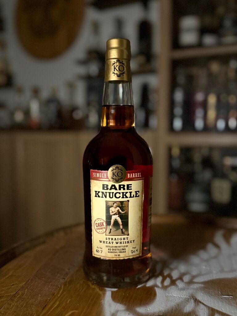 KO Bare Knuckle Cask Strength Wheat Whiskey Single Barrel #19-0734